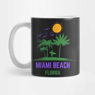 Miami Beach Florida Mug